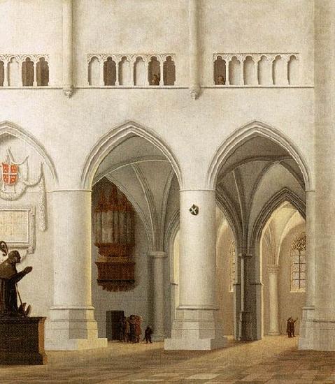 Interior of the Church of St Bavo at Haarlem, Pieter Jansz Saenredam